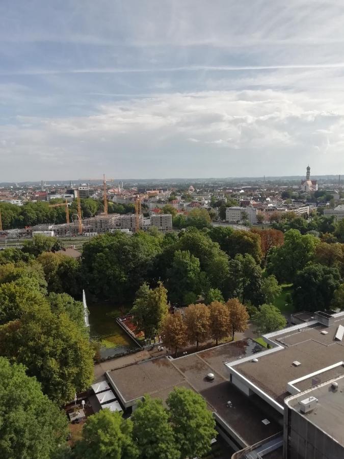 Hotelturm Apartment Augsburg Buitenkant foto
